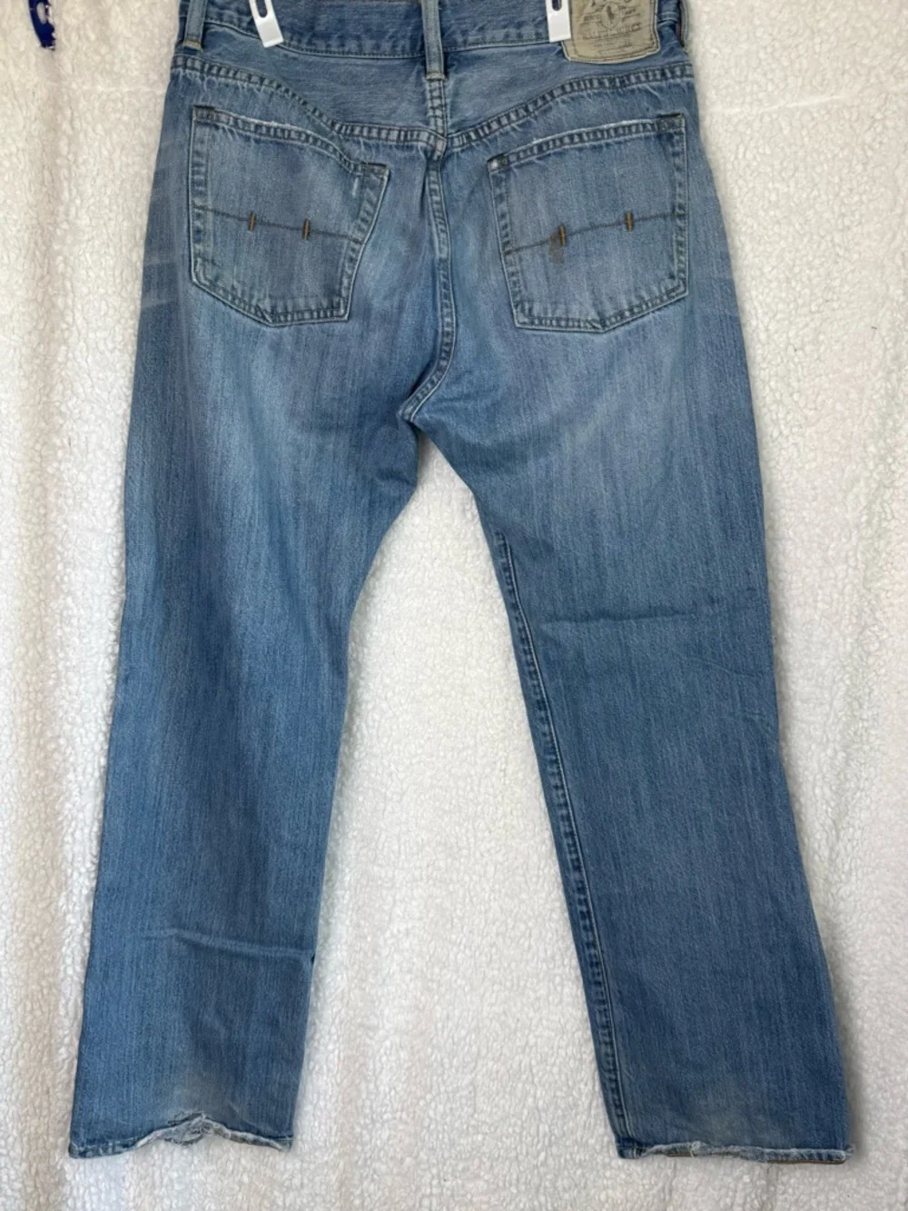VTG Men’s Polo Ralph Lauren Jeans Med Blue Relaxed Fit Sz 30x30